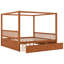 Wooden Canopy Bed With Storage Drawers-1969307808-1969307810