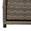 Garden Storage Cabinet 110X55x60.5 Cm Poly Rattan-2141696298