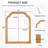 Ancalin Solid Wood Arched Wall Mirror-1877692492-1873085891