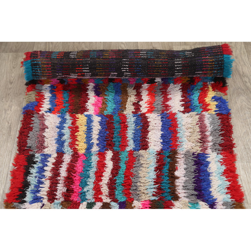 Tapis de couloir tribal marocain oriental 2x6