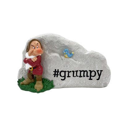 Disney #Grumpy Garden Rock