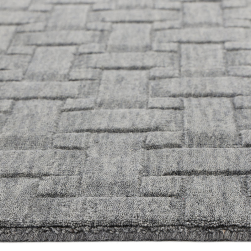 Payton Area Rug in Dark Gray, Rectangle 9' x 12'