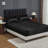 Satin Fitted Sheet Set with Pillowcases – Smooth, Breathable, Wrinkle-Resistant, Machine Washable, Easy Care, Comfortable Bedding for Adults, Hotels, Apartments, and Home Use-123140258-123140259