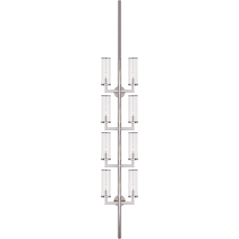 Kelly Wearstler Liaison Statement Sconce, Polished Nickel