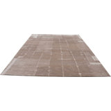 Contemporary, Stuart Street Collection Hand Knotted Wool Area Rug in Pink