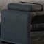 Banc rembourré en cuir Lauriann-1922406982