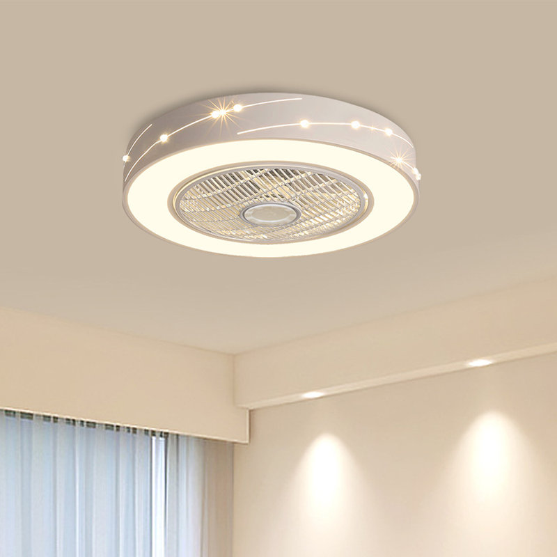 Ventilateur de plafond encastré 21,6 "avec lumières DEL Titonka