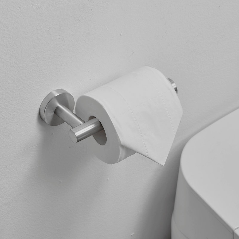 Porte-serviettes de salle de bain mural simple 2 po