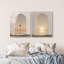 Coastal Window Set High-Gloss Frameless Acrylic Glass Wall Art Landscape & Nature Print by Oliver Gal, Ready to Hang, 16 x 20-182927626-182927634
