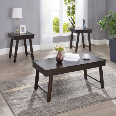 Ensemble de tables basses 3 pièces Keriona