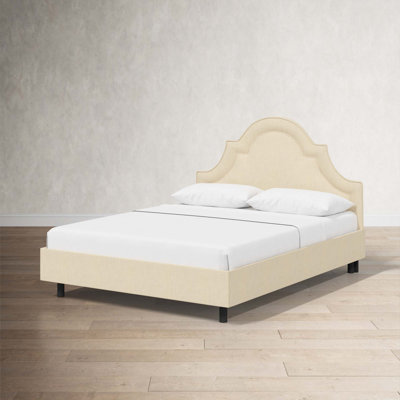 Lit plateforme tapissier Knipe