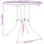 Round Outdoor Coffee Table , 80cm cm W 80cm cm D