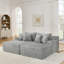Canapé avec coussin moelleux et coussins-129067414