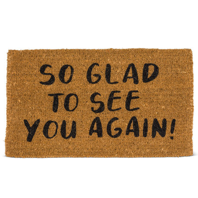 Tapis d'entrée 18 po x 30 po Goodson See You Again