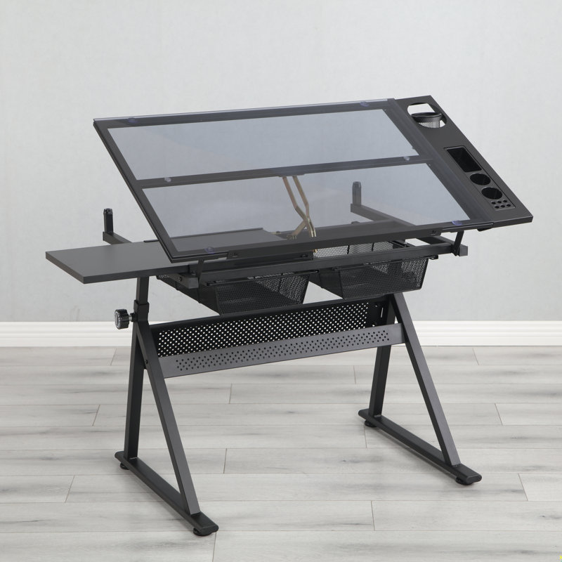 Laprovis 38.5'' x 23.6'' Craft Table