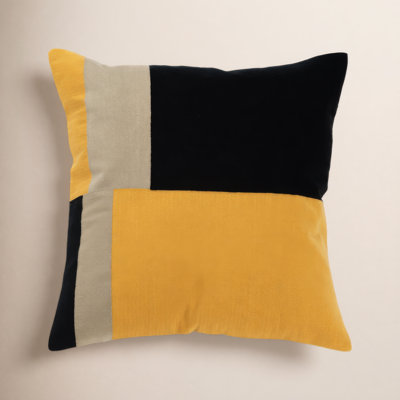 Enza 20" x 20" Cotton Throw Pillow