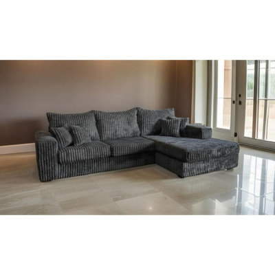 Memphis Grey Right Arm Facing (RAF) Sectional