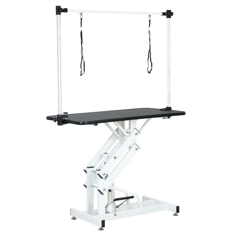 Pet Grooming Table (Black; White)