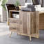 Armoire de rangement l 31 po avec tiroirs et porte, armoire d'appoint autoportante pour hall d'entrée, salon, bureau personnel
