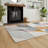 Matrix area rug Machine Woven Rectangle Multi coloured-100475181