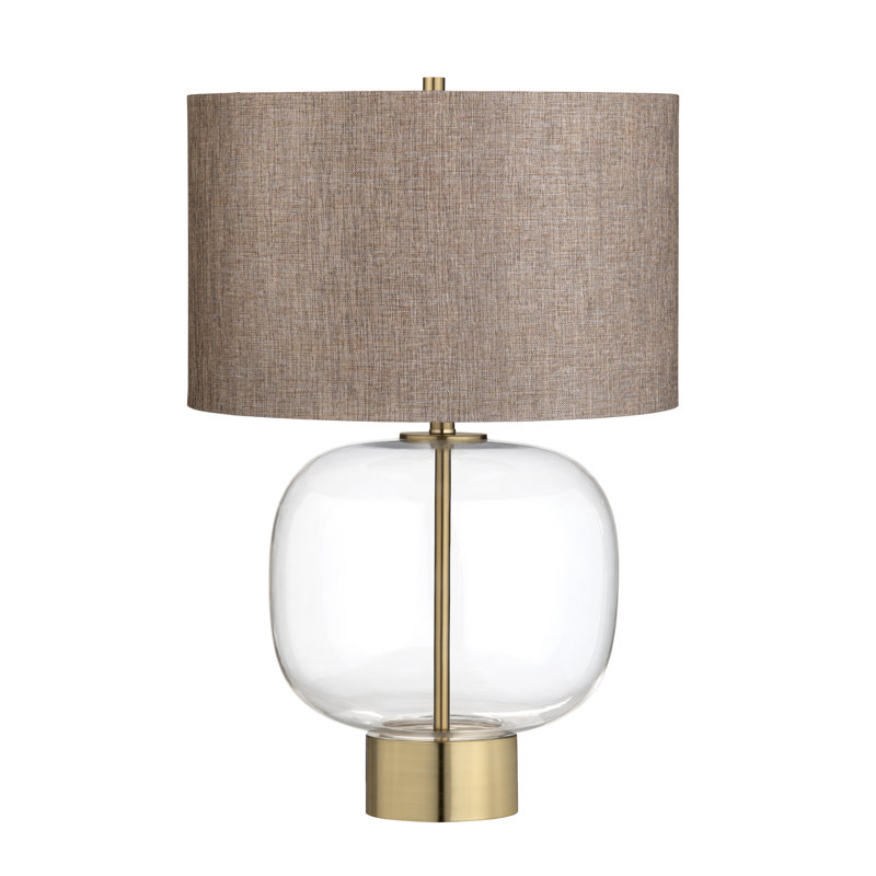 Lampe de table en verre