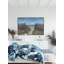 «Beach Picket Fence» par Eyre Tarney - peinture sur toile à cadre flottant-1931283906