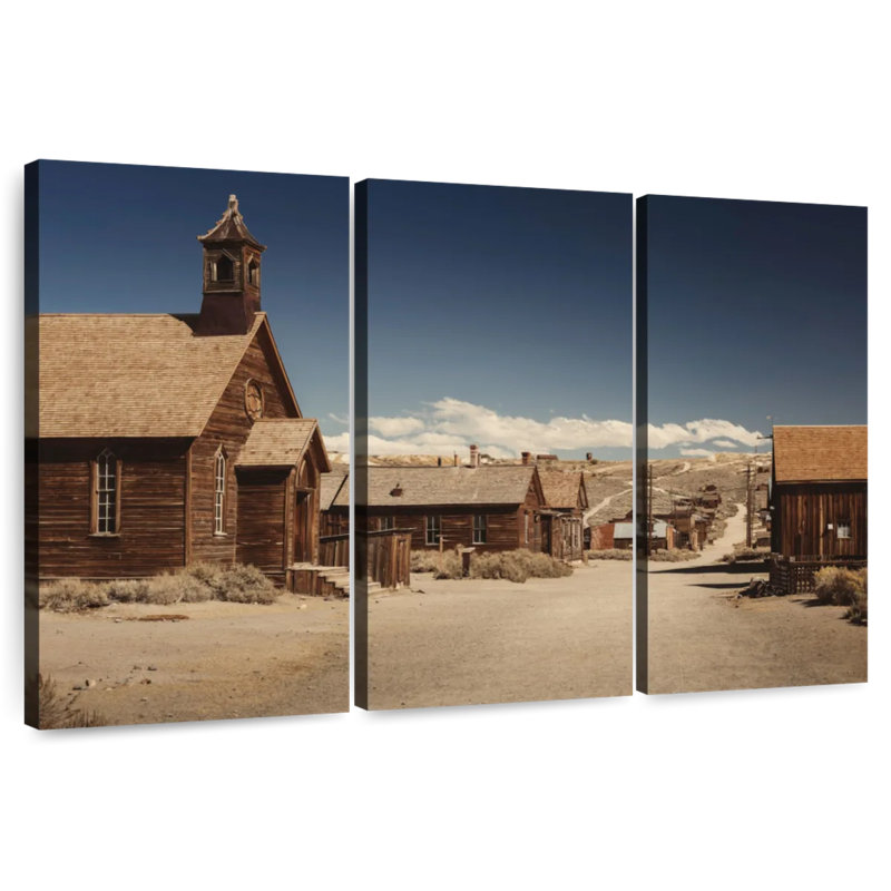 Lelar Bodie Ghost Town, 24" H x 38" W