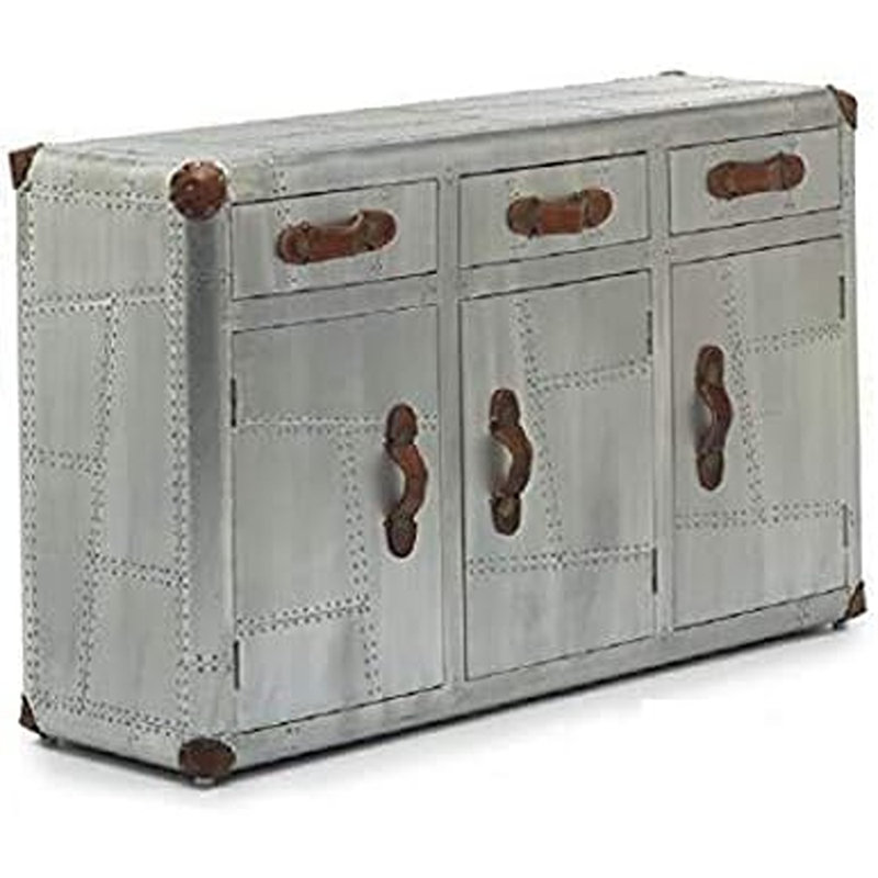 3 Door Sideboard End Table