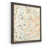 Toile avec cadre gris