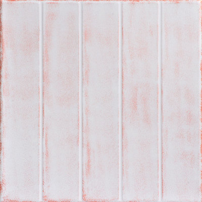 Carreau de plafond en polystyrène à coller 1,6 pi x 1,6 pi Bead Board