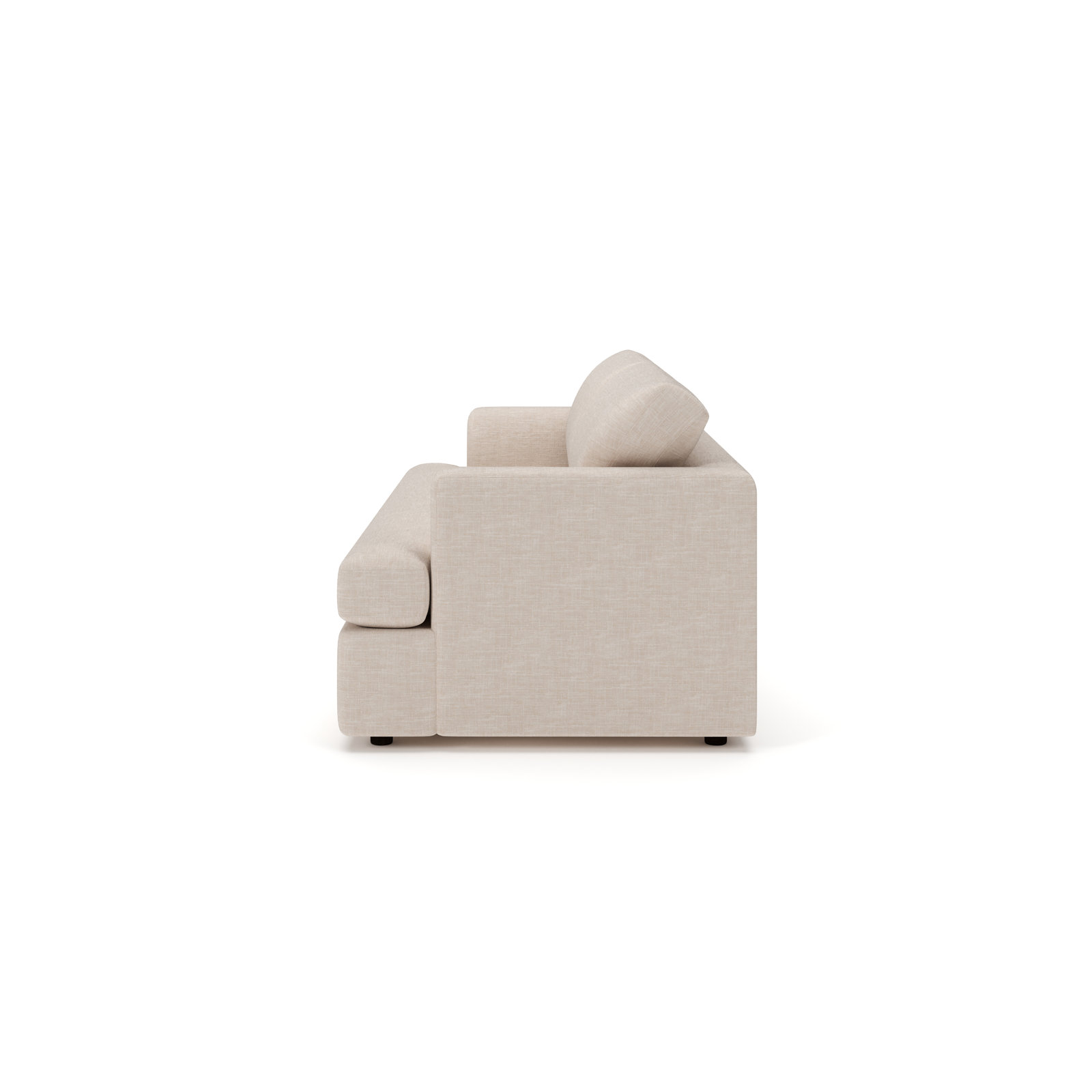 Brooks 92.5" Upholstered Sofa, Lena Sand