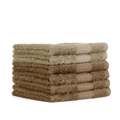 Kehila Rayon From Bamboo 6 Bidet Towels