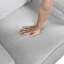 Chaise inclinable de style transitionnel