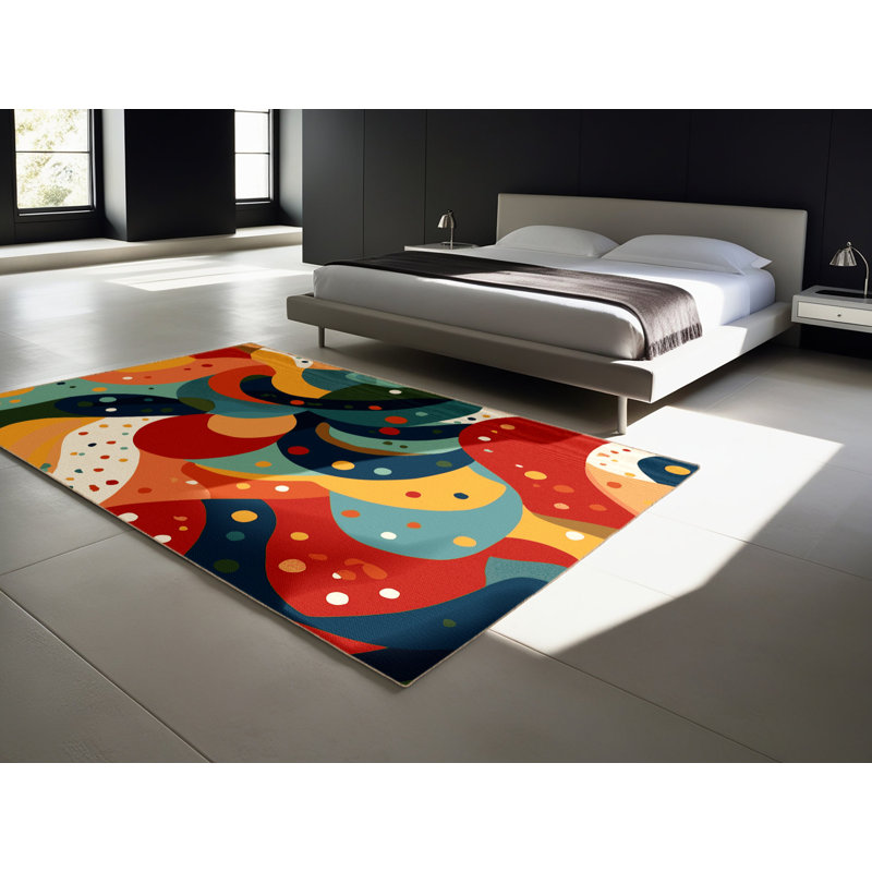 Jazzy Stomp Rug, Round 6'