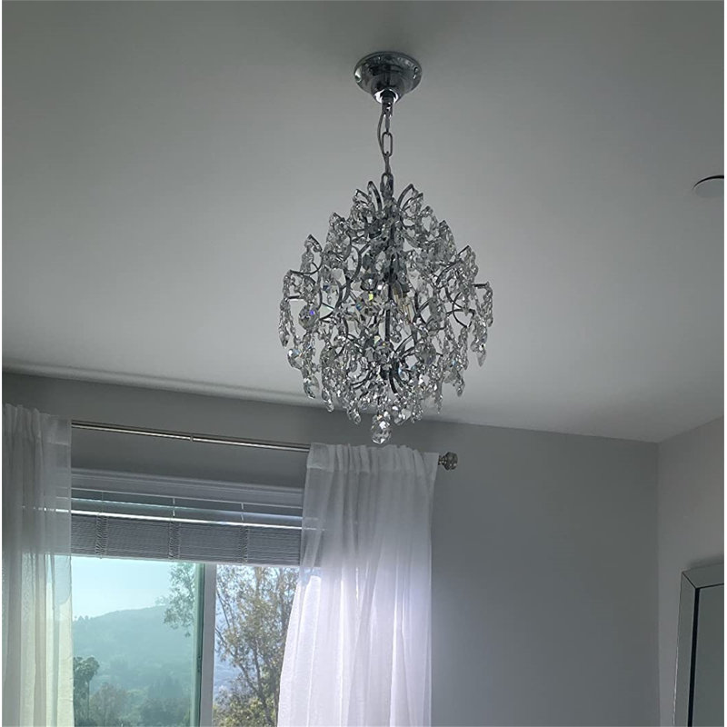URBNLIVING 3 - Light Crystal Chandelier