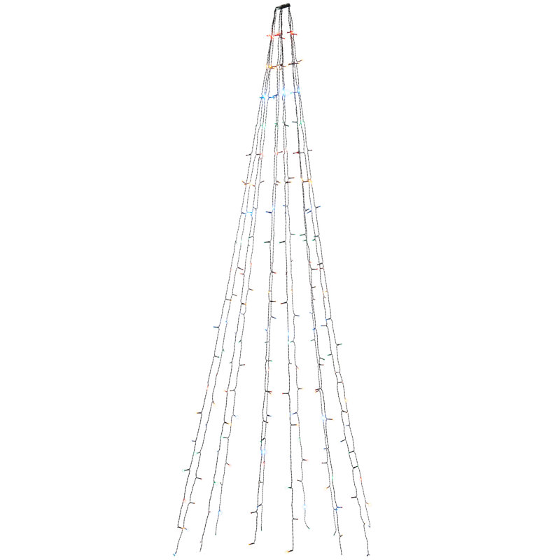 120cm LED Twinkle String Lights, Multicolour
