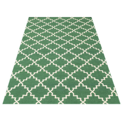 Eugenie Geometric Hand Woven Area Rug