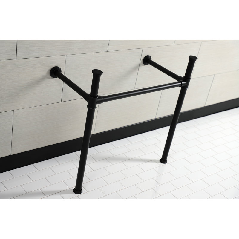 Kingston Brass Fauceture Stainless Steel Console Sink Legs