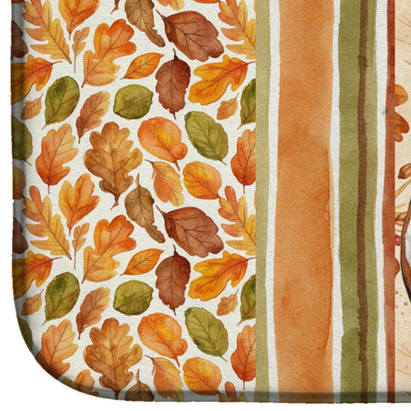 Tapis de séchage d'automne Basenji Heirloom