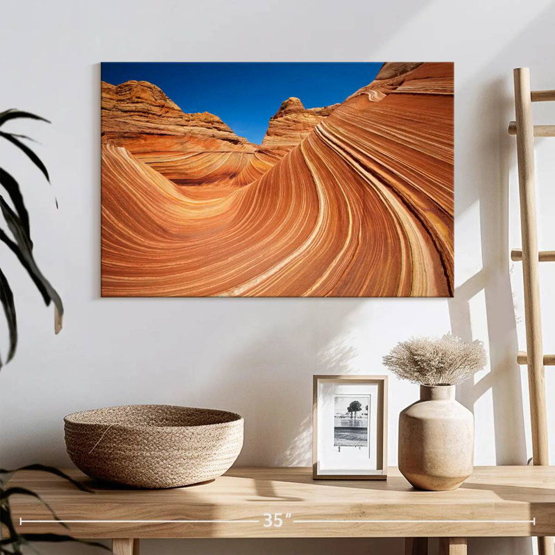 Alvord The Wave Swirling Pattern, 16'' H x 24'' W