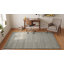 Tapis gris en laine tissé à la main Kristilyn-2058782593