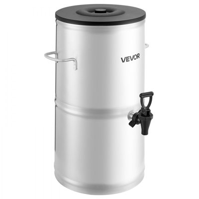 Distributeur de thé glacé 4 gallons / 15 L pour jus de thé glacé café en acier inoxydable 304