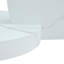 Table basse moderne à double couche avec motif de marbre moderne, design polyvalent, autocollant de panneau de densité, verre renforcé, comptoir ovale-908080736