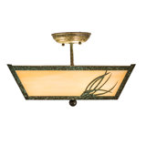 Mountain Pine 3 - Light Semi Flush Mount