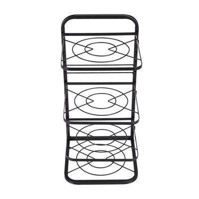Metal Handcrafted Rectangle Free Standing Pot Rack