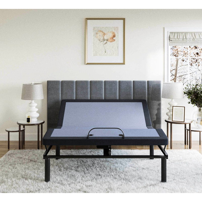Base de lit réglable Os25 pour grand lit, avec massage et ronflement Os25, 15,39 po Hauteur, Queen