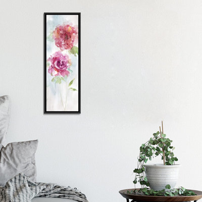 « aquarelle tiges ii », impression sur toile tendue
