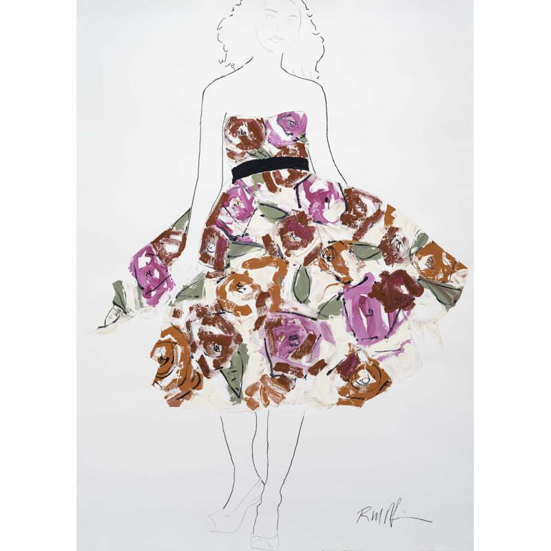 Dress #2 Print by Robert Robinson