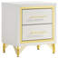Table de chevet 2 tiroirs Chesney