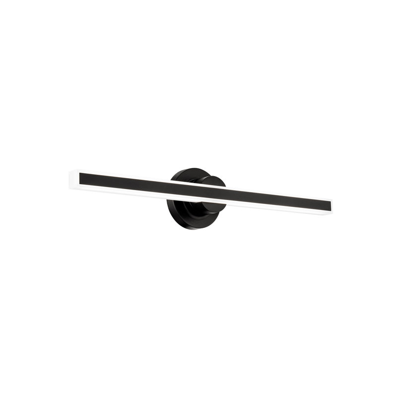 Bastone 1 - Light LED Bath Bar, Black, 4000K, 26'' W